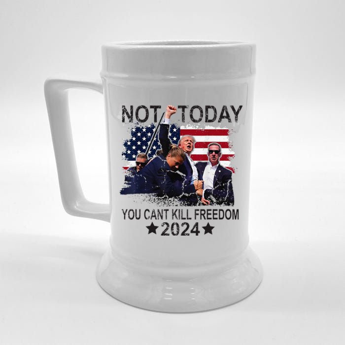 Not Today You CanT Kill Freedom Beer Stein