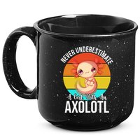 Never Underestimate A Girl With An Axolotl 15oz Campfire Ceramic Mug