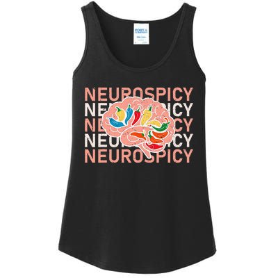 Neurospicy Universe Adhd Autism Awareness And Acceptance Ladies Essential Tank