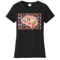 Neurospicy Universe Adhd Autism Awareness And Acceptance Women's T-Shirt