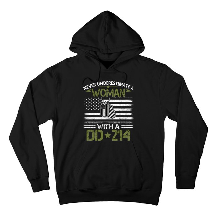 Never Underestimate An Old Man Who Has A DD214 Alumni Hoodie