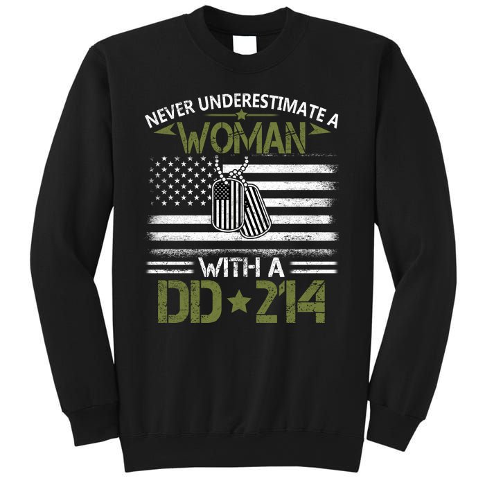 Never Underestimate An Old Man Who Has A DD214 Alumni Sweatshirt