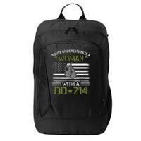 Never Underestimate An Old Man Who Has A DD214 Alumni City Backpack