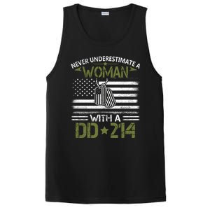 Never Underestimate An Old Man Who Has A DD214 Alumni PosiCharge Competitor Tank