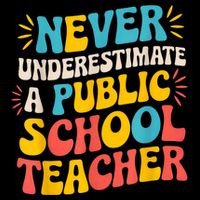 Never Underestimate A Public School Teacher Walz Harris 2024 Wool Snapback Cap