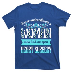 Never Underestimate A Who Had An Open Heart Surgery Gift T-Shirt