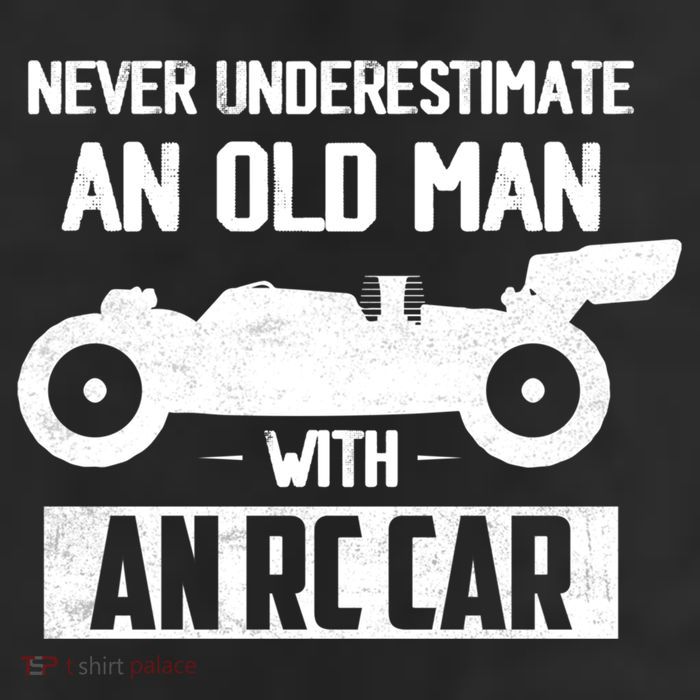 Never Underestimate An Old With An Rc Car Racing Gift 11oz C Handle Ceramic Mug