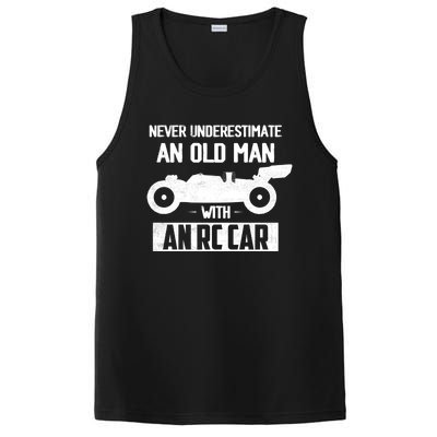 Never Underestimate An Old With An Rc Car Racing Gift PosiCharge Competitor Tank