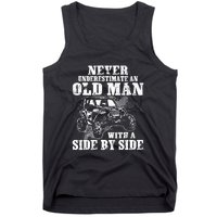 Never Underestimate An Old Man Funny Tank Top