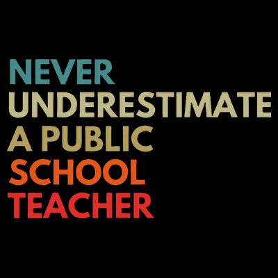 Never Underestimate A Public School Teacher Walz Waltz T-Shirt