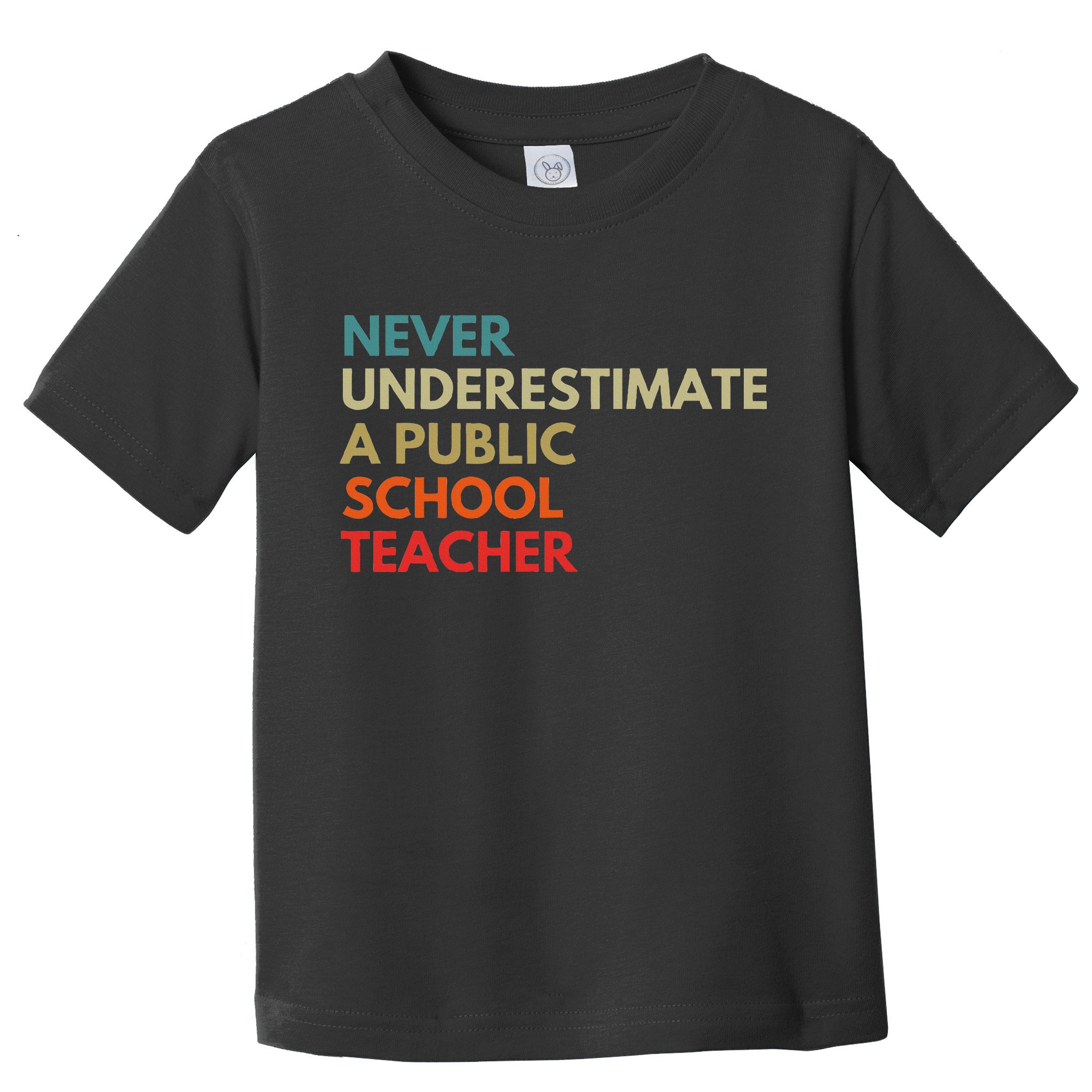 Never Underestimate A Public School Teacher Walz Waltz Toddler T-Shirt
