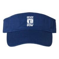 Never Underestimate A Mom With A Bowhunting Arrows Archery Gift Valucap Bio-Washed Visor