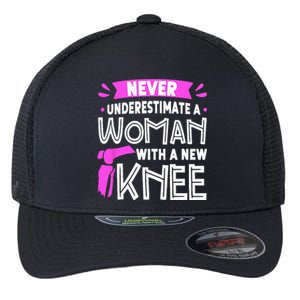 Never Underestimate A Women New Knee Replacement Surgery Flexfit Unipanel Trucker Cap