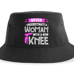 Never Underestimate A Women New Knee Replacement Surgery Sustainable Bucket Hat