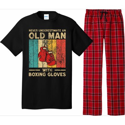 Never Underestimate An Old Man Pajama Set