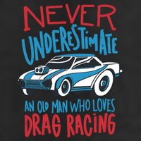 Never Underestimate An Old Man Who Loves Drag Racing 15oz Campfire Ceramic Mug