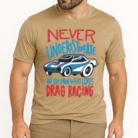 Never Underestimate An Old Man Who Loves Drag Racing Performance Shirt