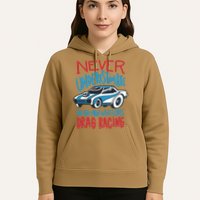 Never Underestimate An Old Man Who Loves Drag Racing Hoodie