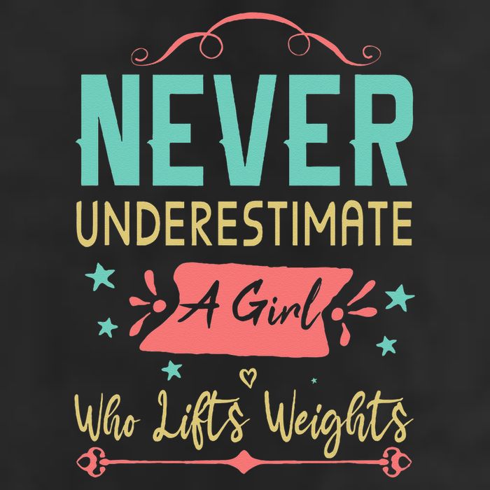Never underestimate a Girl Who Lifts Weights Weightlifting  Adult Drive Performance Visor