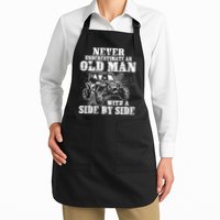 Never Underestimate An Old Man With A Side By Side SXS UTV Apron