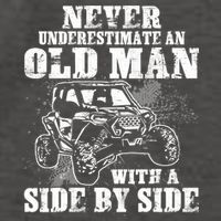 Never Underestimate An Old Man With A Side By Side SXS UTV Vector Backpack