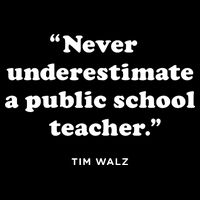 Never Underestimate A Public School Teacher Coach Quote Bag
