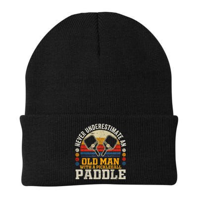 Never Underestimate An Old Man With A Pickleball Beanie