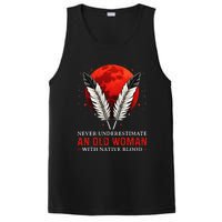 Never Underestimate An Old Woman With Native Blood American PosiCharge Competitor Tank