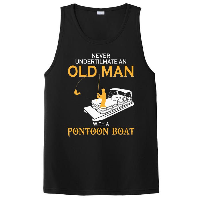 Never Underestimate An Old Man With A Pontoon Boat PosiCharge Competitor Tank