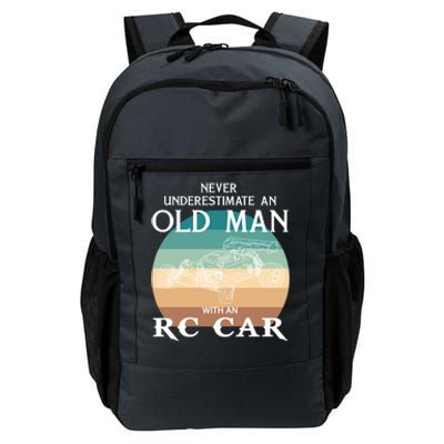 Never Underestimate An Old With A Rccar Meaningful Gift Daily Commute Backpack