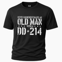 Never Underestimate An Old Man With A Dd214 Alumni Performance Shirt