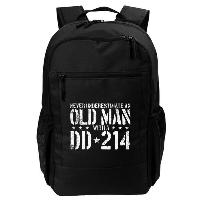 Never Underestimate An Old Man With A Dd214 Alumni Backpack