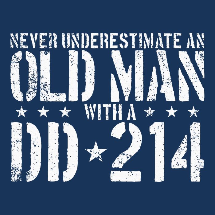 Never Underestimate An Old Man With A Dd214 Alumni Infant Baby Jersey Bodysuit
