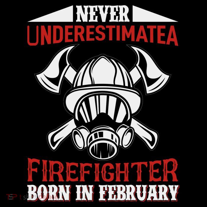 Never Underestimate A Firefighter Born In Feberuary 16 in Basic Backpack
