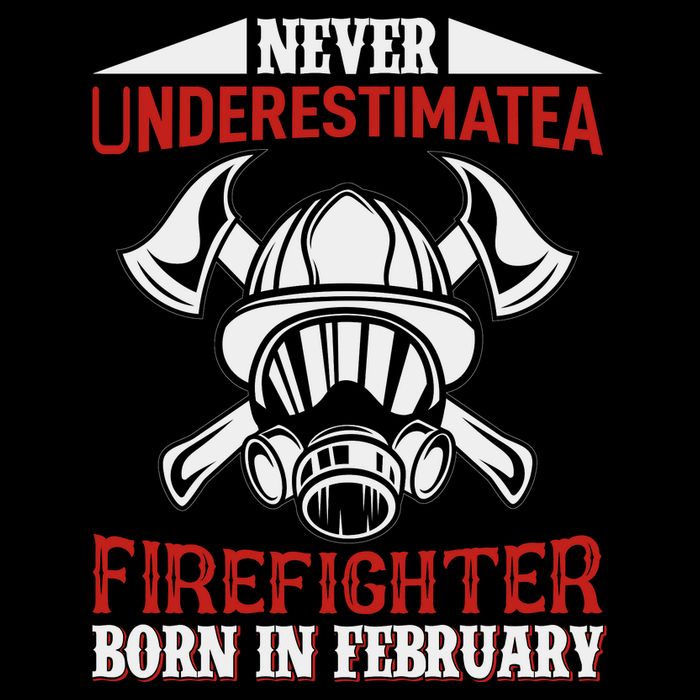 Never Underestimate A Firefighter Born In Feberuary Wool Snapback Cap