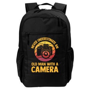 Never Underestimate An Old Man With A Camera Photography Daily Commute Backpack