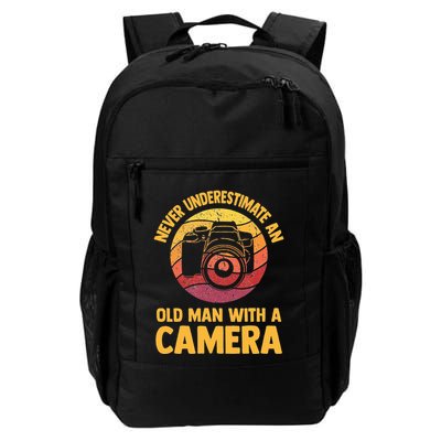 Never Underestimate An Old Man With A Camera Photography Backpack