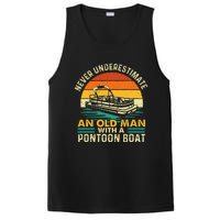 Never Underestimate An Old Man With Pontoon Boat Boating PosiCharge Competitor Tank