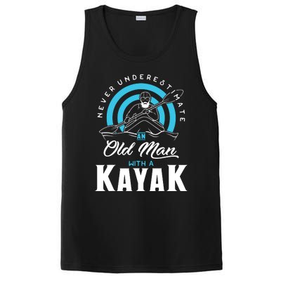 Never Underestimate An Old Man With A Kayak PosiCharge Competitor Tank