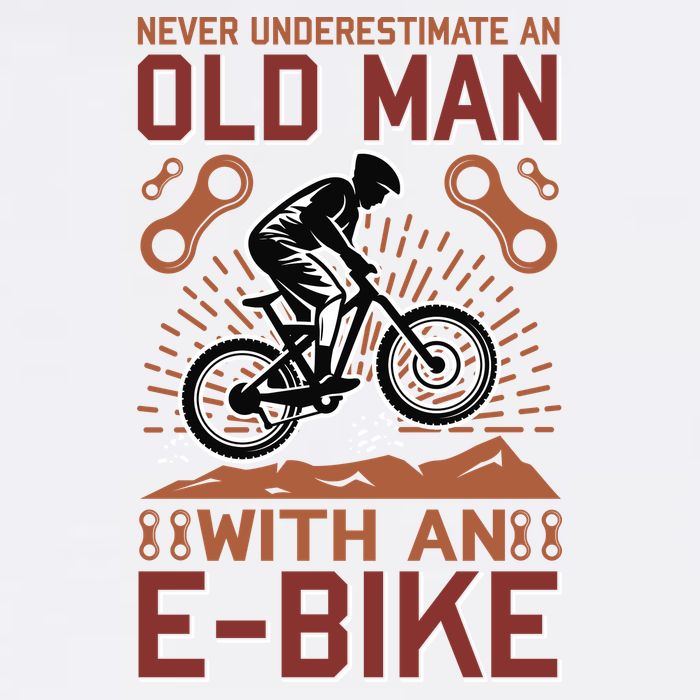 Never Underestimate An Old Man With An E Bike Mug