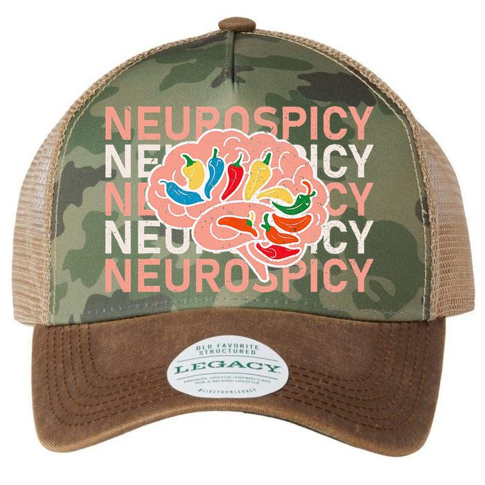 Neurospicy Universe Adhd Autism Awareness And Acceptance Legacy Tie Dye Trucker Hat