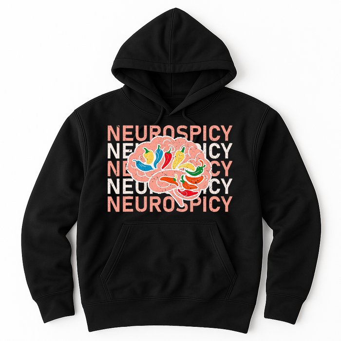 Neurospicy Universe Adhd Autism Awareness And Acceptance Hoodie