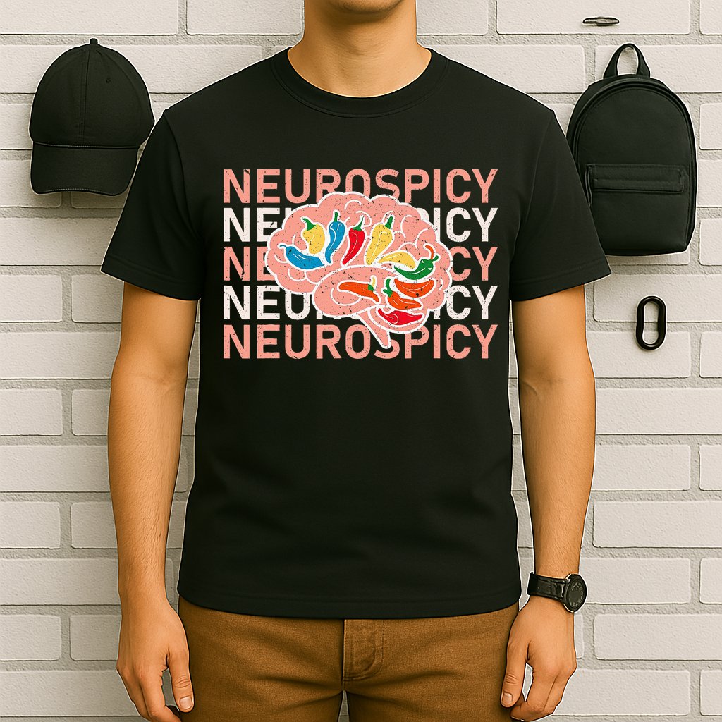 Neurospicy Universe Adhd Autism Awareness And Acceptance T-Shirt