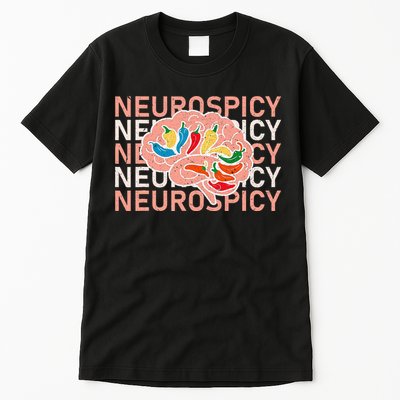 Neurospicy Universe Adhd Autism Awareness And Acceptance Tall T-Shirt
