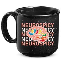 Neurospicy Universe Adhd Autism Awareness And Acceptance 15oz Campfire Ceramic Mug