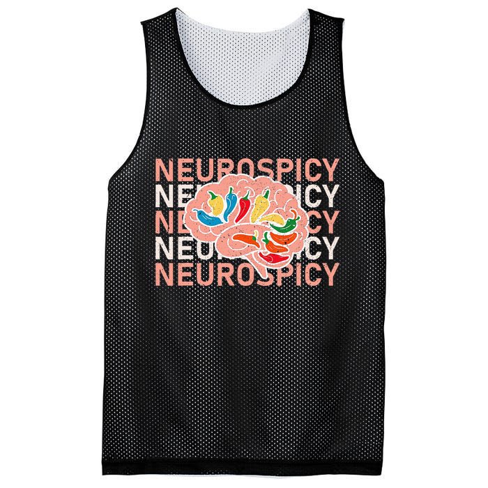 Neurospicy Universe Adhd Autism Awareness And Acceptance Mesh Reversible Basketball Jersey Tank