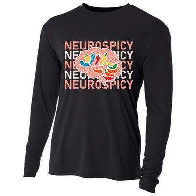Neurospicy Universe Adhd Autism Awareness And Acceptance Cooling Performance Long Sleeve Crew