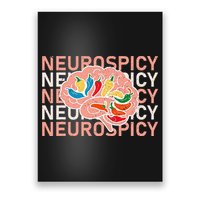 Neurospicy Universe Adhd Autism Awareness And Acceptance Poster