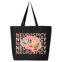 Neurospicy Universe Adhd Autism Awareness And Acceptance 25L Jumbo Tote