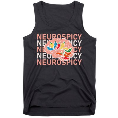 Neurospicy Universe Adhd Autism Awareness And Acceptance Tank Top